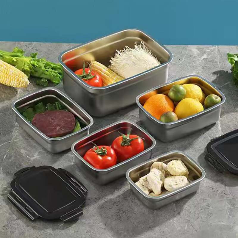 regular stainless steel food container