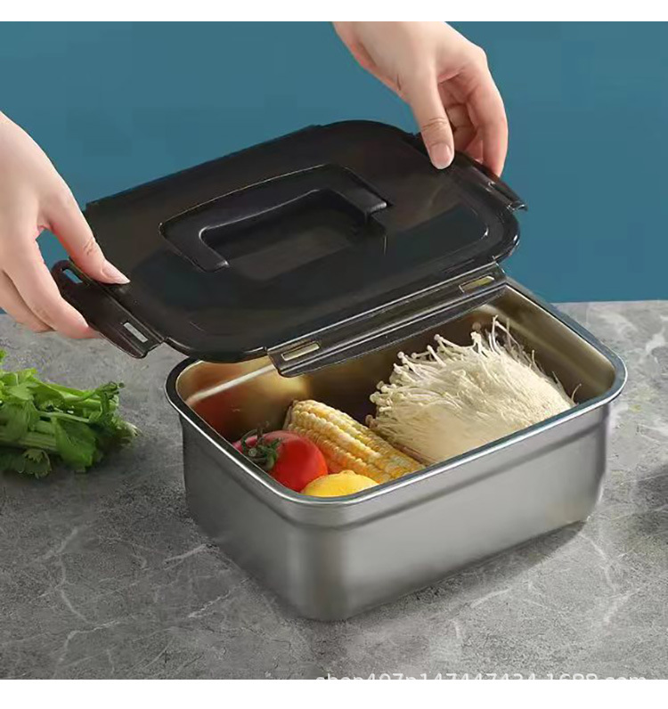 regular stainless steel food container regular stainless steel food container