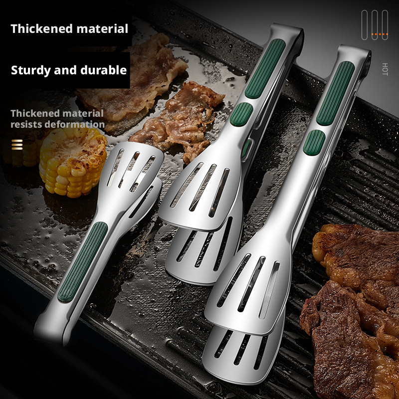 stainless steel food tongs